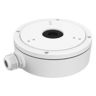 Scatola di giunzione in lega di alluminio bianco Ø137x53.4x164.8 mm, peso 527 g