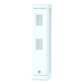 PIR compatto da esterno, portata a tenda 5 m x 1 m, IP55