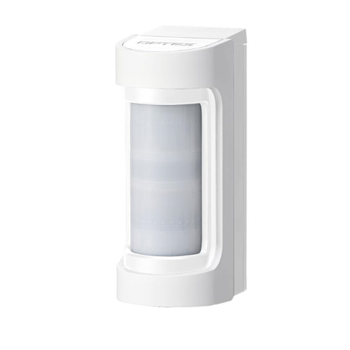 PIR da esterno 12 m 90°, a batteria (corpo bianco)