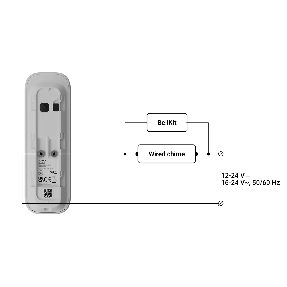 DoorBell 66392 - AJAX - Accessorio wireless - immagine 5