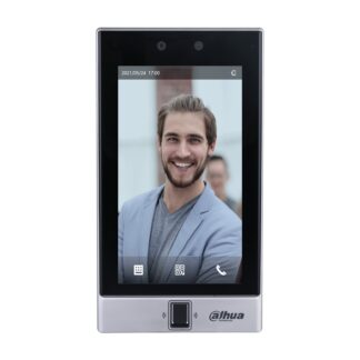 ASI7214S-W - Terminale controllo accessi Wi-Fi, display touch 7", riconoscimento facciale, card 13,56 MHz, impronta e password - Dahua
