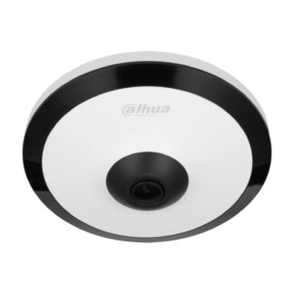 IPC-EW5541-AS - Telecamera Dome Fisheye IP AI WizMind Starlight 5 MP, ottica fissa 1,4 mm, IR 10 m, WDR 120 dB, microfono, PoE - Dahua