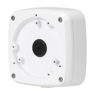 PFA123 - Box di giunzione IP66 in alluminio per telecamere, 134×134×52 mm, attacco G3/4, portata 3 kg, bianco - Dahua