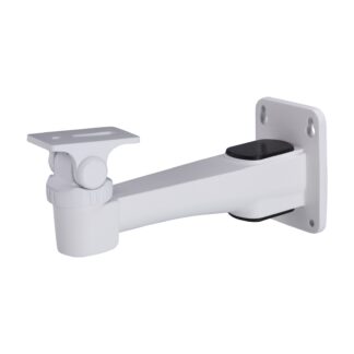 PFB121W - Staffa a parete per telecamere, in lega di alluminio bianca, inclinazione regolabile, rotazione 360°, portata 1 kg - Dahua