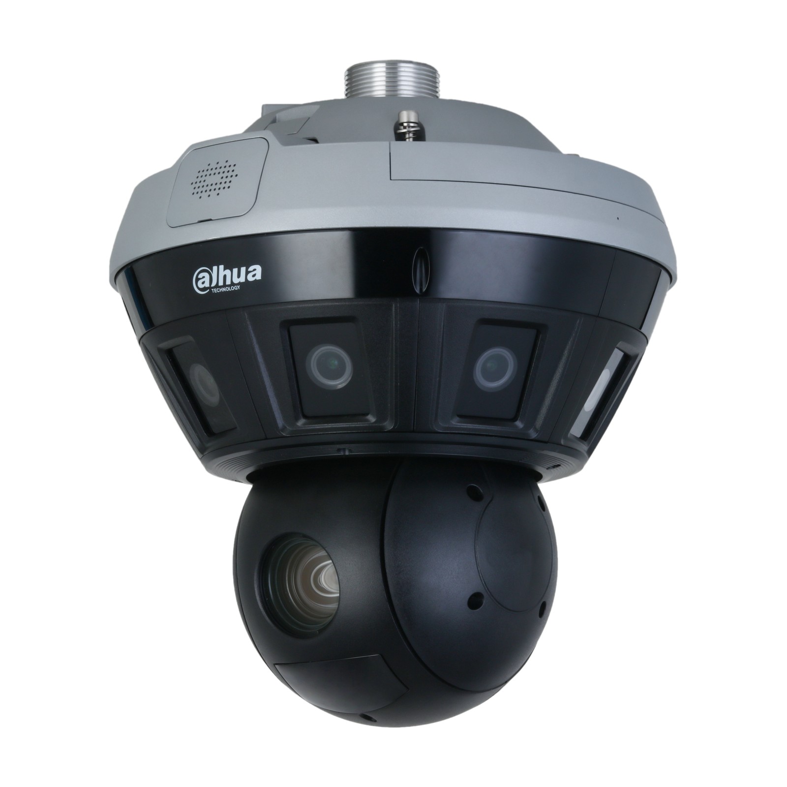 PSDW81642S-A360-D425 - Telecamera mini hubble panoramica 360° + PTZ IP AI zoom ottico 25x, IR 100 m - Dahua