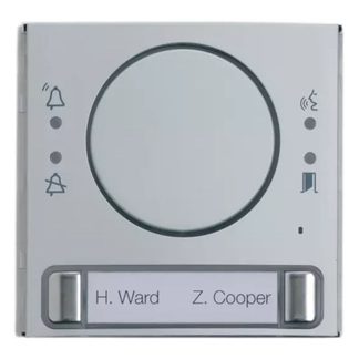 MTMFA2P-FRONTALE AUDIO PULSANTE DOPPIO
