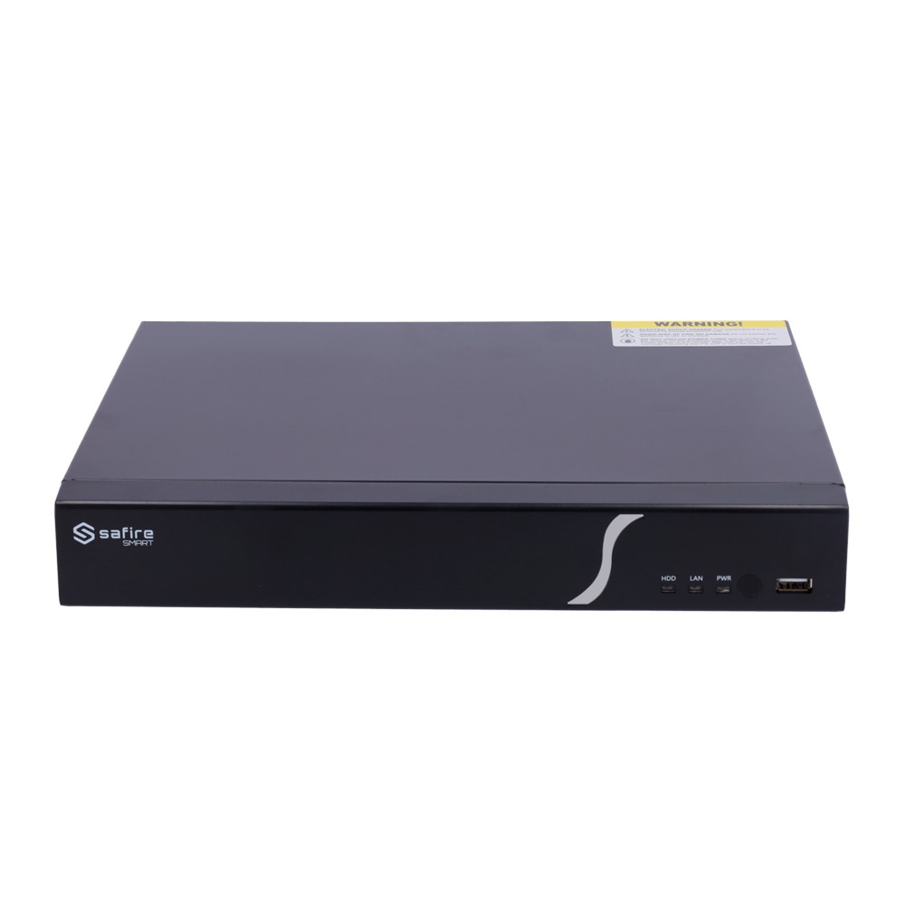 Videoregistratore analogico XVR Serie 8 SF-XVR8104A-HU-SMD - SAFIRE SMART - 4CH HDTVI/HDCVI/HDCVI/AHD/CVBS/CVBS/ 4+2 IP, Risoluzione massima 4K (6FPS) / A
