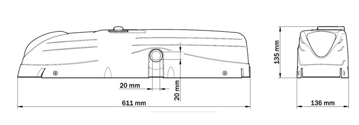 Dimensioni Roger Technology BR41/831/Q