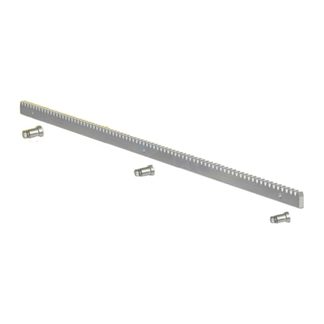 207L – Cremagliera m4 30x12x1000mm zincata – Fadini