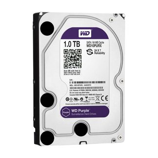 Hard disk WD Purple 1 TB WD10PURZ per videosorveglianza