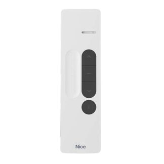 DOMIP1SV - Trasmettitore bidirezionale portatile, monocanale, bianco, con slider e tasto Sole On/Off - Nice