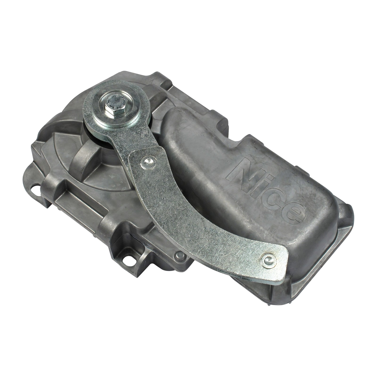 LFAB4024 - Motoriduttore per cancelli a battente L-FAB (ante fino a 4 m), irreversibile 24 Vdc con encoder magnetico e finecorsa meccanico in chiusura - Nice