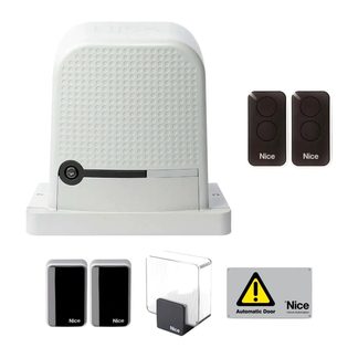 RO1500KCE - Kit per l’automazione di cancelli scorrevoli fino a 1500 kg, 230 Vac, centrale integrata - Nice