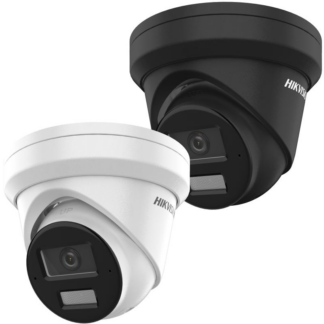 HIKVISION TURRET IP OTTICA FISSA H.265+ 2MP Smart Hybrid Light AcuSense